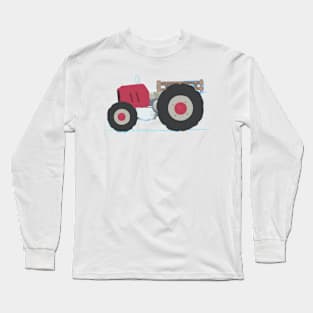 Blueprint Super Cool Tractor | Lilla The Lamb Long Sleeve T-Shirt